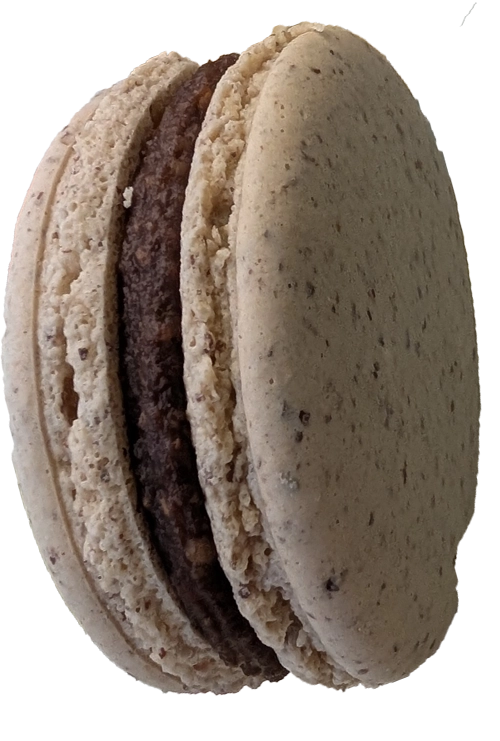 Noisettes torréfiées et chocolat lait