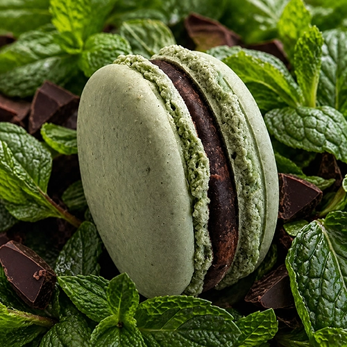 Menthe et chocolat noir